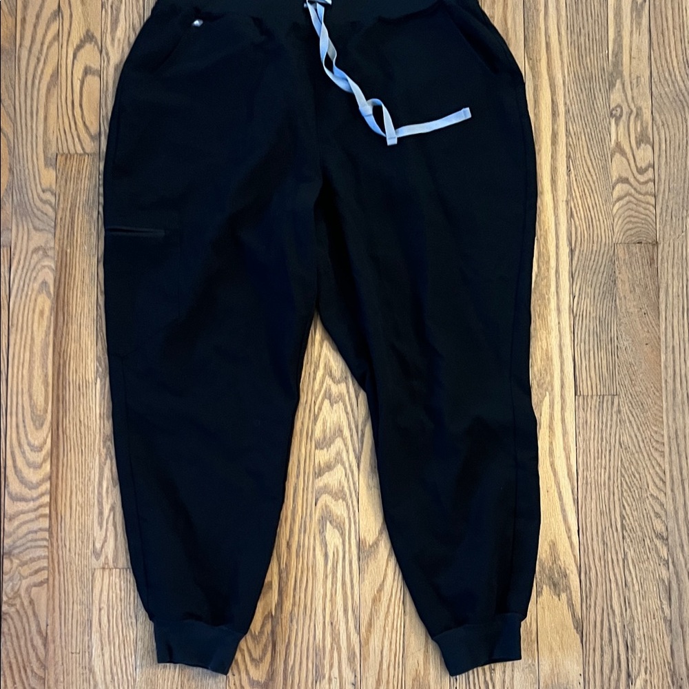 Figs Black Technical Collection Pants